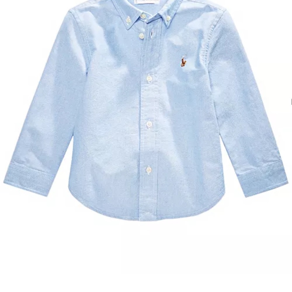 Ralph Lauren Light Blue Button-Down Shirt